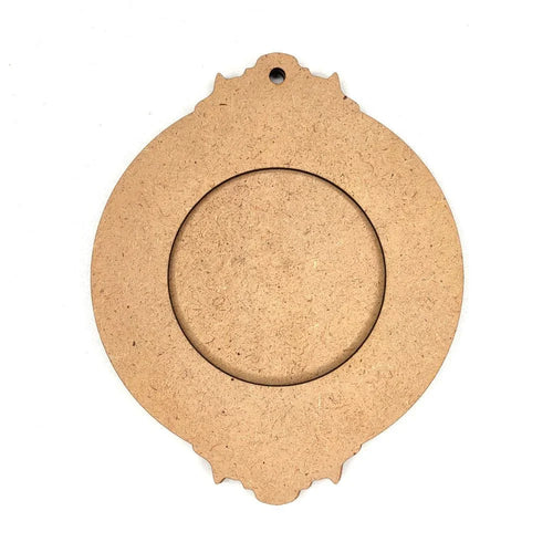 MDF Holzrahmen einfach, groß - Bastelschachtel