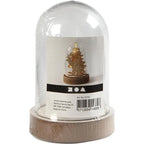 MDF- Kunststoffglocke 8x12,5cm - Bastelschachtel