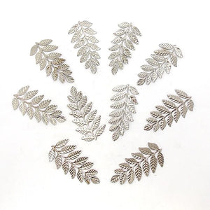 Metall Dekoelement - Ast groß, 6,7cm - Bastelschachtel - Metall Dekoelement - Ast groß, 6,7cm