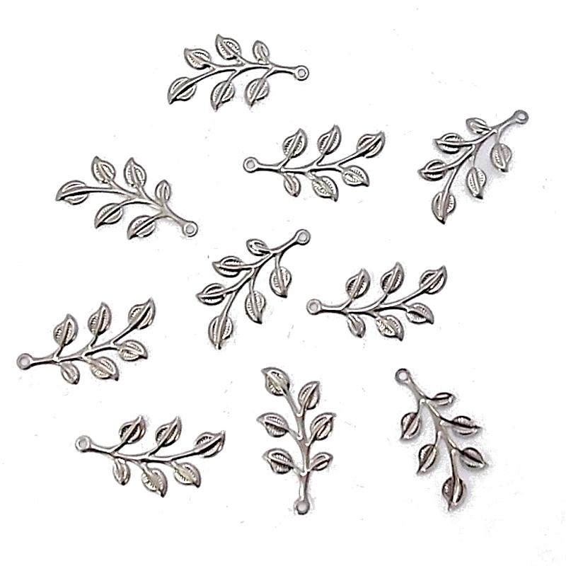 Metall Dekoelement - Ast klein, 3,7cm - Bastelschachtel