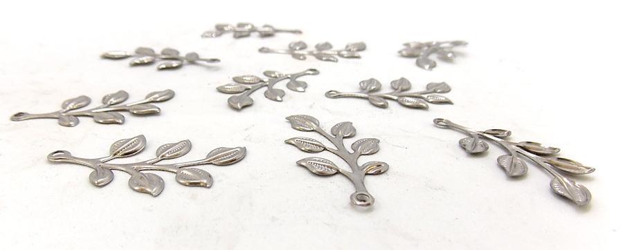 Metall Dekoelement - Ast klein, 3,7cm - Bastelschachtel