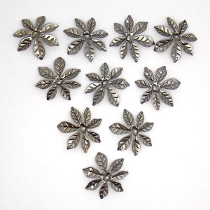 Metall Dekoelement - Blume 1., 3cm - Bastelschachtel - Metall Dekoelement - Blume 1., 3cm