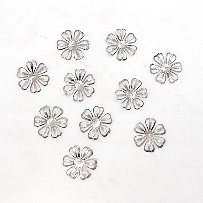 Metall Dekoelement - Blume 2,8cm