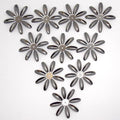 Metall Dekoelement - Blume 5cm - Bastelschachtel