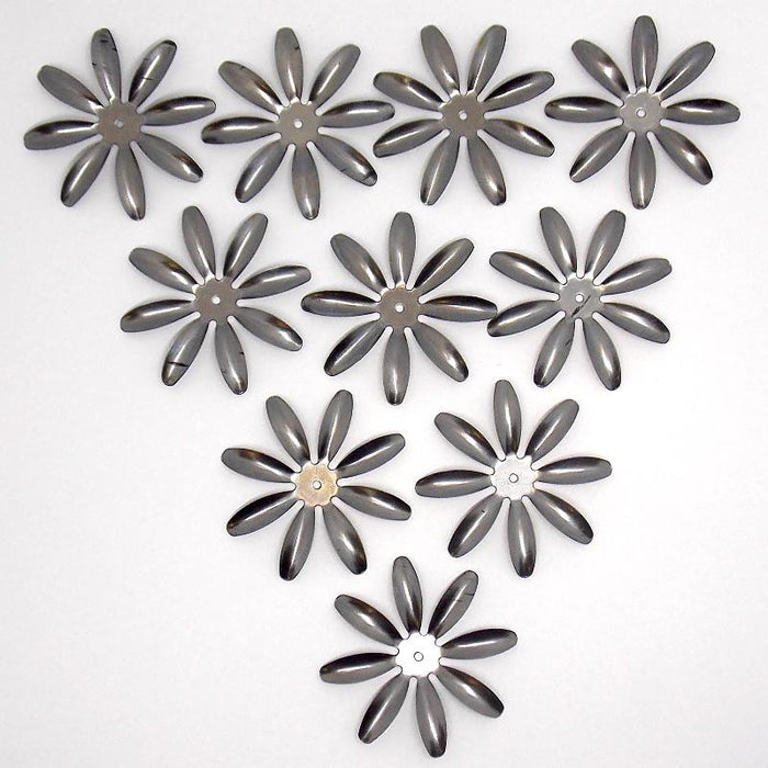 Metall Dekoelement - Blume 5cm