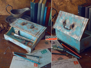 Metall Schubladenknauf rund - 5 Stück - Bastelschachtel