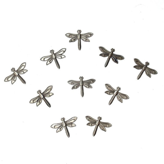 Metall Dekoelement - Libelle klein - Bastelschachtel - Metall Dekoelement - Libelle klein
