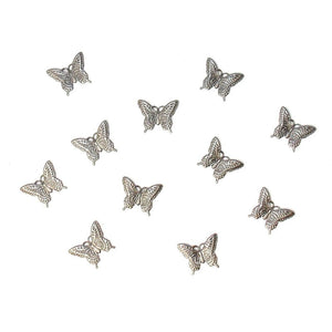Metall Dekoelement - Schmetterling klein - Bastelschachtel - Metall Dekoelement - Schmetterling klein