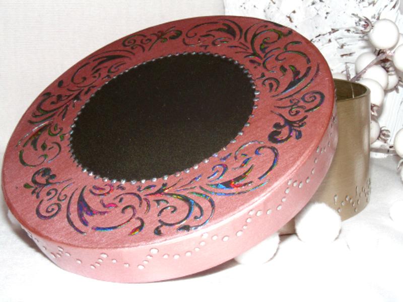 Metallic Effektfolien Set 14x14cm - Hologram frozen - Bastelschachtel