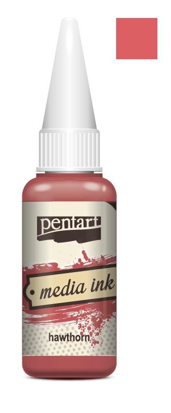 Pentart Mixed Media Tinte 20ml - hawthorn - Bastelschachtel - Pentart Mixed Media Tinte 20ml - hawthorn