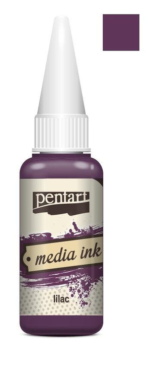 Pentart Mixed Media Tinte 20ml - lilac - Bastelschachtel - Pentart Mixed Media Tinte 20ml - lilac