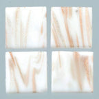 Mosaix Pro Mosaik - Goldline weiß 20x20mm - Bastelschachtel