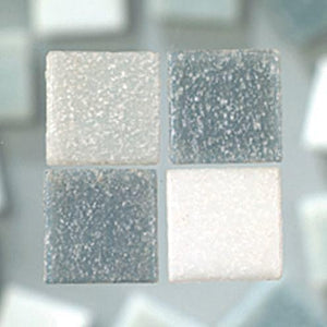 Mosaix Pro Mosaik - grau mix 10x10mm - Bastelschachtel - Mosaix Pro Mosaik - grau mix 10x10mm