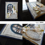 Motivkarton A4 - Winter window 1. - Bastelschachtel