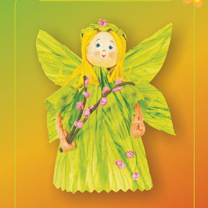 Papierband Set - Frühlingsfee - Bastelschachtel - Papierband Set - Frühlingsfee
