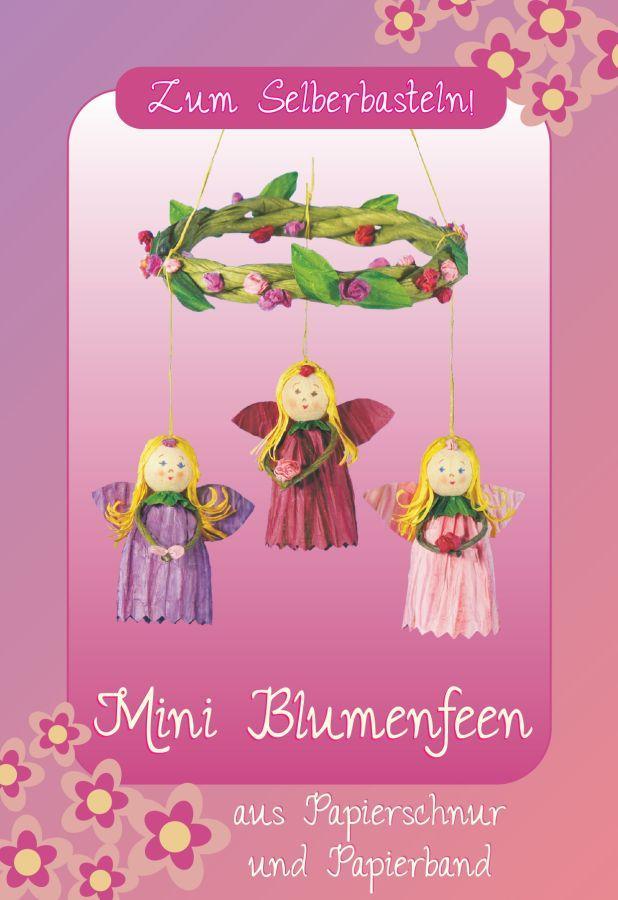 Papierband Set - Mini Blumenfeen - Bastelschachtel