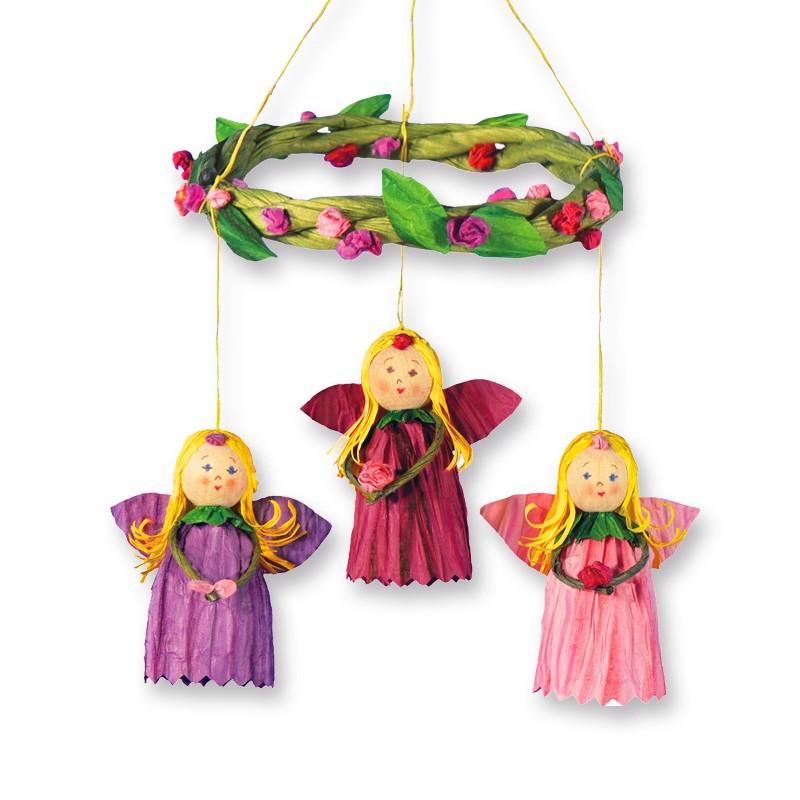 Papierband Set - Mini Blumenfeen - Bastelschachtel