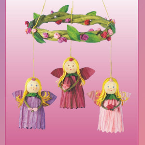Papierband Set - Mini Blumenfeen - Bastelschachtel - Papierband Set - Mini Blumenfeen