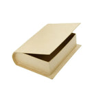 Pappschachtel - Buch mit Klappdeckel 18x14x5cm - Bastelschachtel