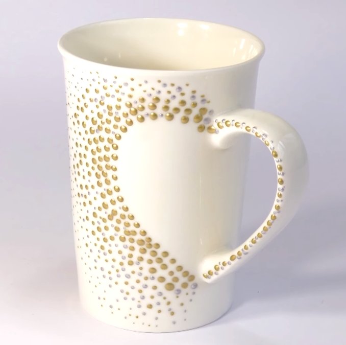 Pentart 3D Decor Pen 30ml - glitter silber - Bastelschachtel