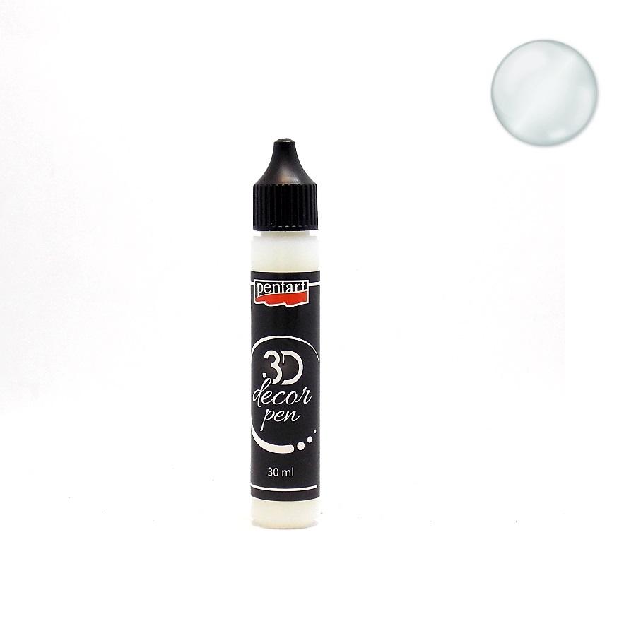 Pentart 3D Decor Pen 30ml - kristall - Bastelschachtel