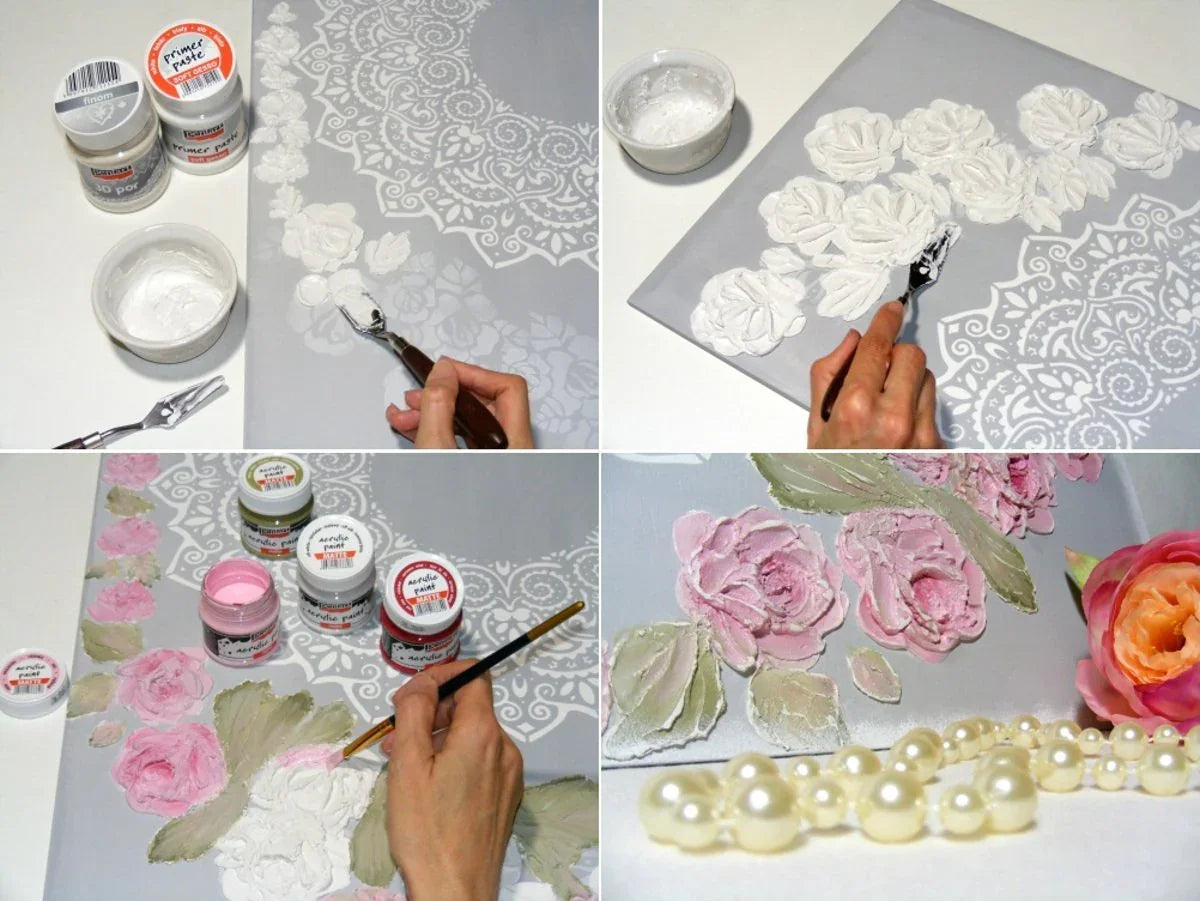 Pentart 3D Granulat 100ml - groß - Bastelschachtel