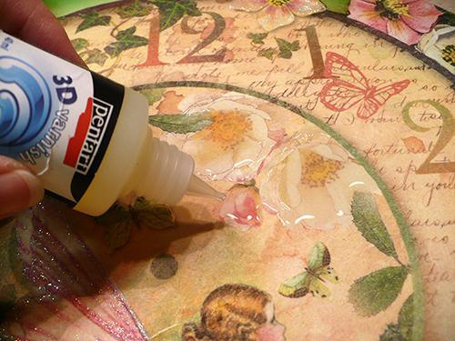 Pentart 3D Lack 40ml - auf Wasserbasis - Bastelschachtel