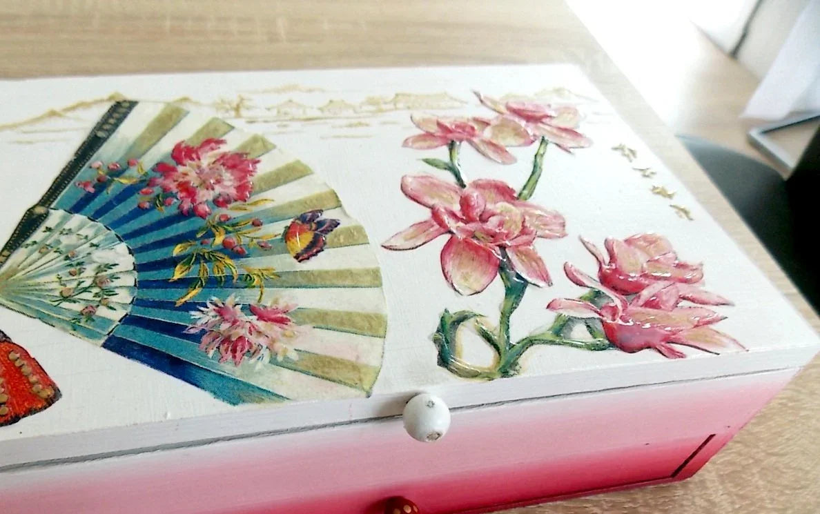 Pentart 3D Lack 40ml - auf Wasserbasis - Bastelschachtel