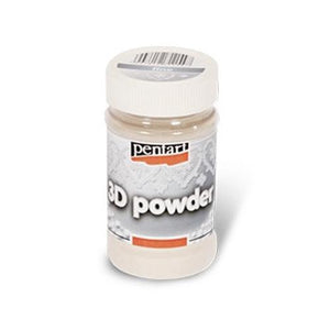 Pentart 3D Pulver 100ml - mittel - Bastelschachtel - Pentart 3D Pulver 100ml - mittel