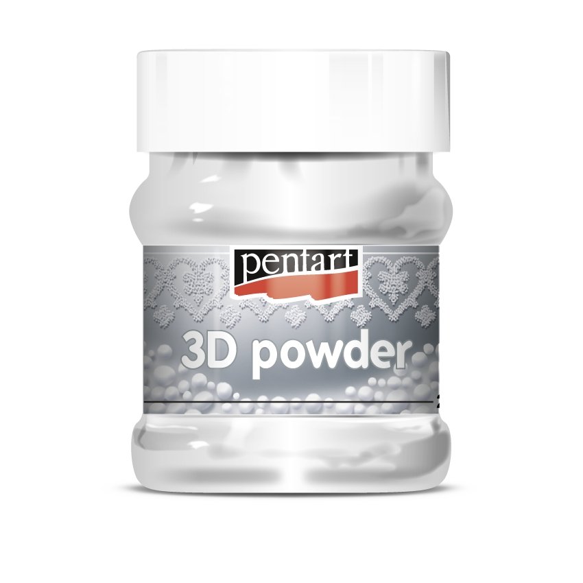Pentart 3D Pulver 230ml - fein - Bastelschachtel