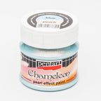 Pentart Acrylfarbe Chamäleon 50ml - blau-pfirsich - Bastelschachtel