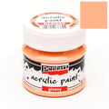 Pentart Acrylfarbe glänzend 50ml - lachs - Bastelschachtel