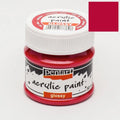 Pentart Acrylfarbe glänzend 50ml - weinrot - Bastelschachtel