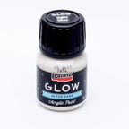 Pentart Acrylfarbe Glow in the dark - nachtleuchtend 30ml - hellblau - Bastelschachtel