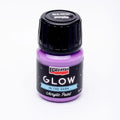 Pentart Acrylfarbe Glow in the dark - nachtleuchtend 30ml - lila - Bastelschachtel