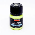Pentart Acrylfarbe Glow in the dark - nachtleuchtend 30ml - lime - Bastelschachtel