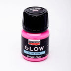 Pentart Acrylfarbe Glow in the dark - nachtleuchtend 30ml - pink - Bastelschachtel