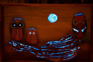 Pentart Acrylfarbe im Set Glow in the dark - nachtleuchtend 8x30ml - Bastelschachtel - Pentart Acrylfarbe im Set Glow in the dark - nachtleuchtend 8x30ml
