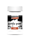 Pentart Acrylfarbe matt 100ml - weiß - Bastelschachtel