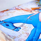 Pentart Acrylfarbe matt 50ml - blau - Bastelschachtel