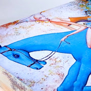 Pentart Acrylfarbe matt 50ml - blau - Bastelschachtel