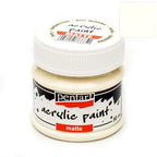 Pentart Acrylfarbe matt 50ml - elfenbein - Bastelschachtel