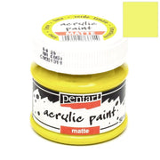 Pentart Acrylfarbe matt 50ml - lime - Bastelschachtel