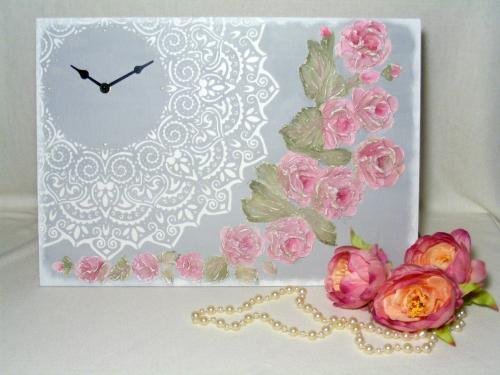 Pentart Acrylfarbe matt 50ml - malve - Bastelschachtel