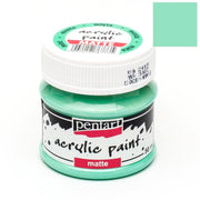 Pentart Acrylfarbe matt 50ml - minze - Bastelschachtel