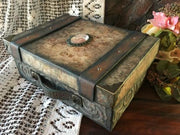 Pentart Acrylfarbe matt 50ml - ocker - Bastelschachtel