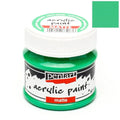 Pentart Acrylfarbe matt 50ml - papagei grün - Bastelschachtel