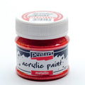 Pentart Acrylfarbe Metallic 50ml - goldenrot - Bastelschachtel