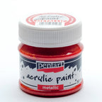 Pentart Acrylfarbe Metallic 50ml - goldenrot - Bastelschachtel