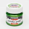 Pentart Acrylfarbe Metallic 50ml - grün - Bastelschachtel